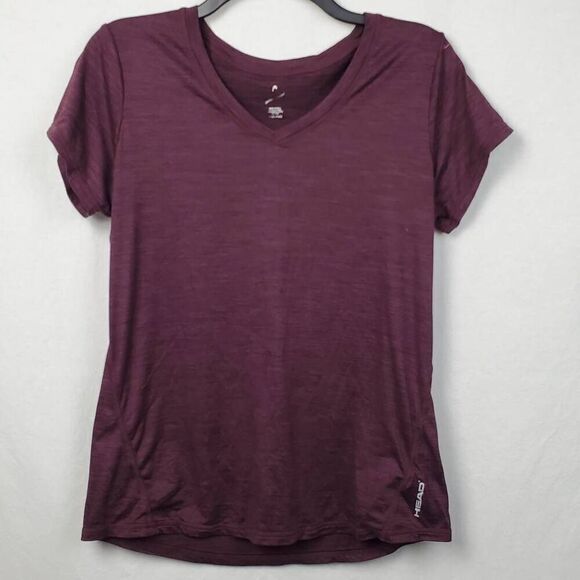 Head Burgundy Medium Athletic Top - Picture 1 of 7